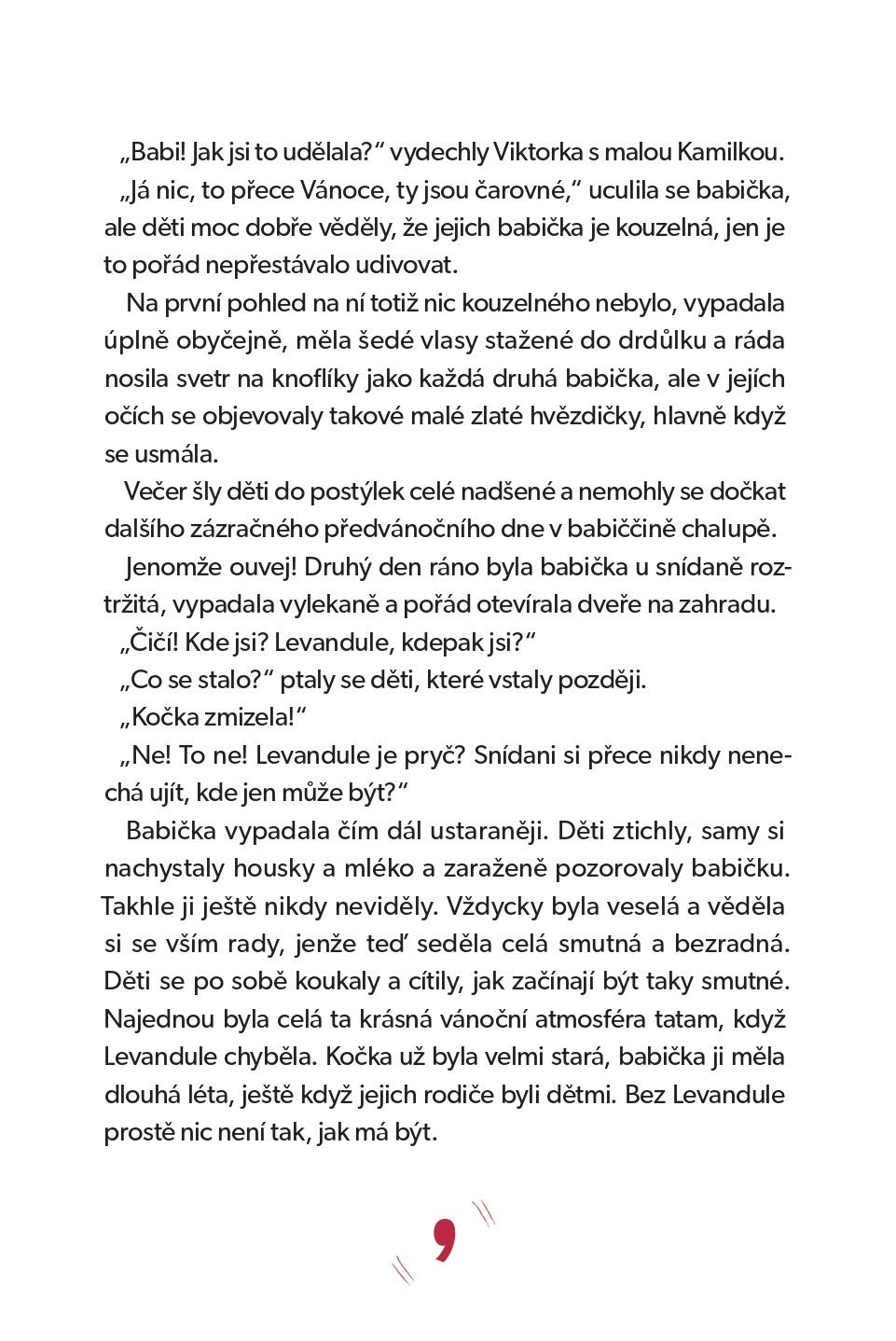 Bylinková babička o Vánocích