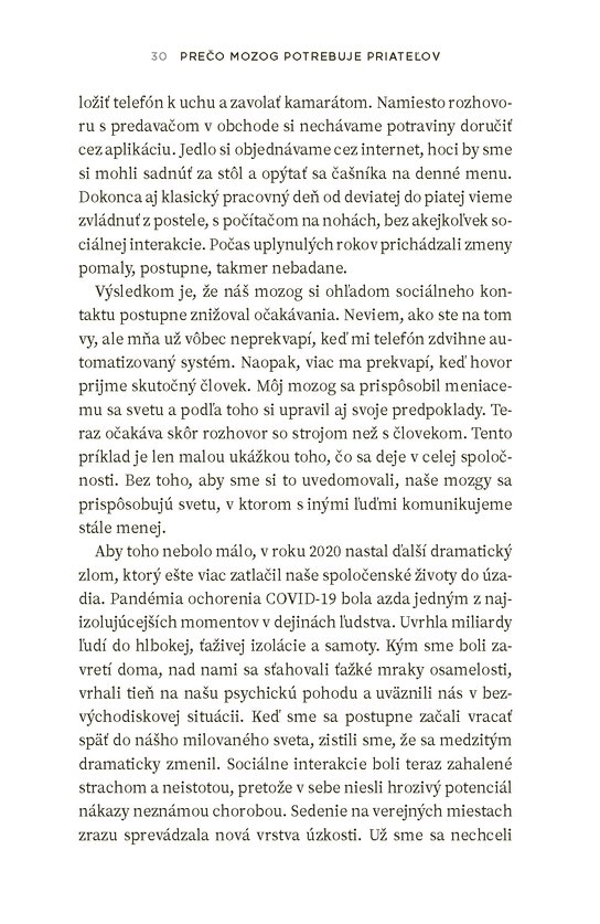 Prečo mozog potrebuje priateľov