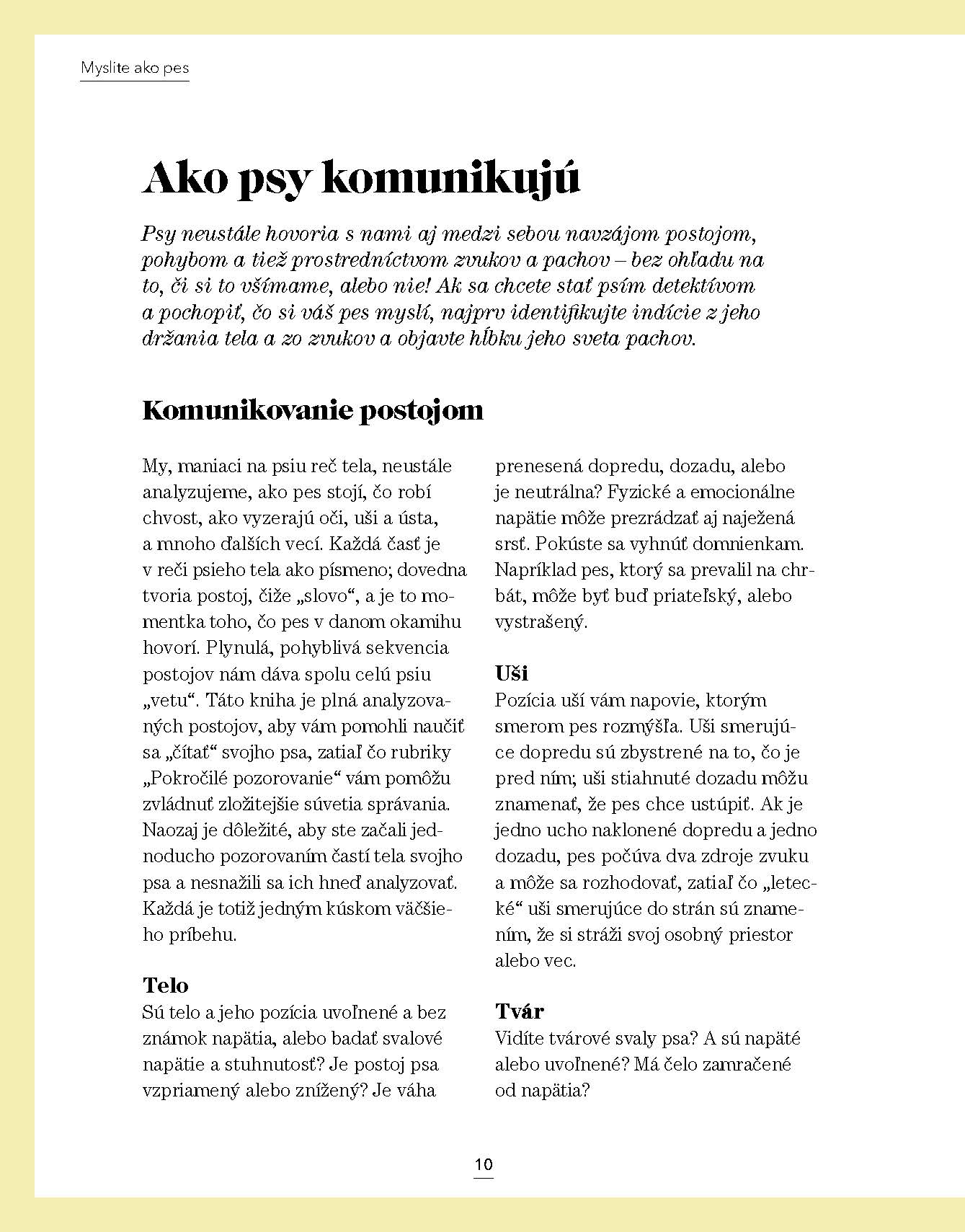 Čo si myslí môj pes? 