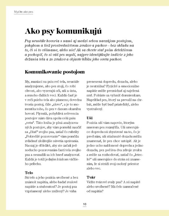 Čo si myslí môj pes? 