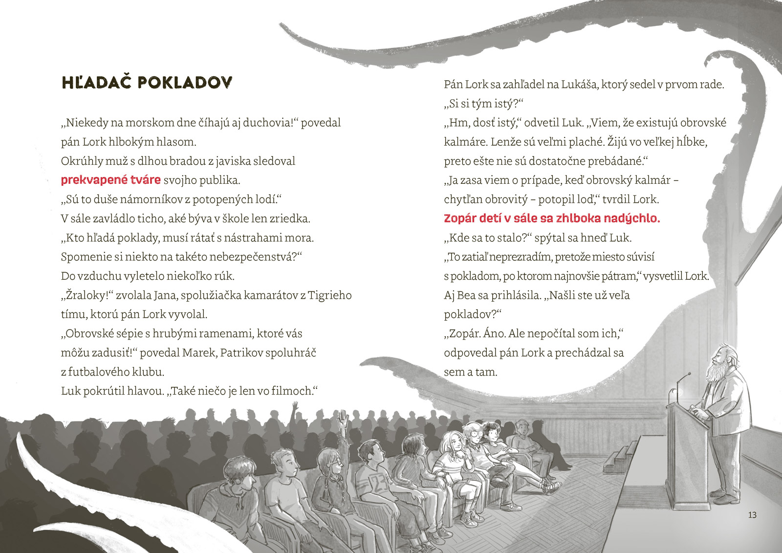 Tigrí tím - Poklad obrovského kalmára