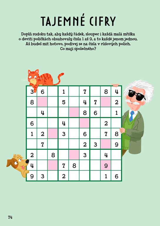 Einsteinovy hádanky pro chytré děti