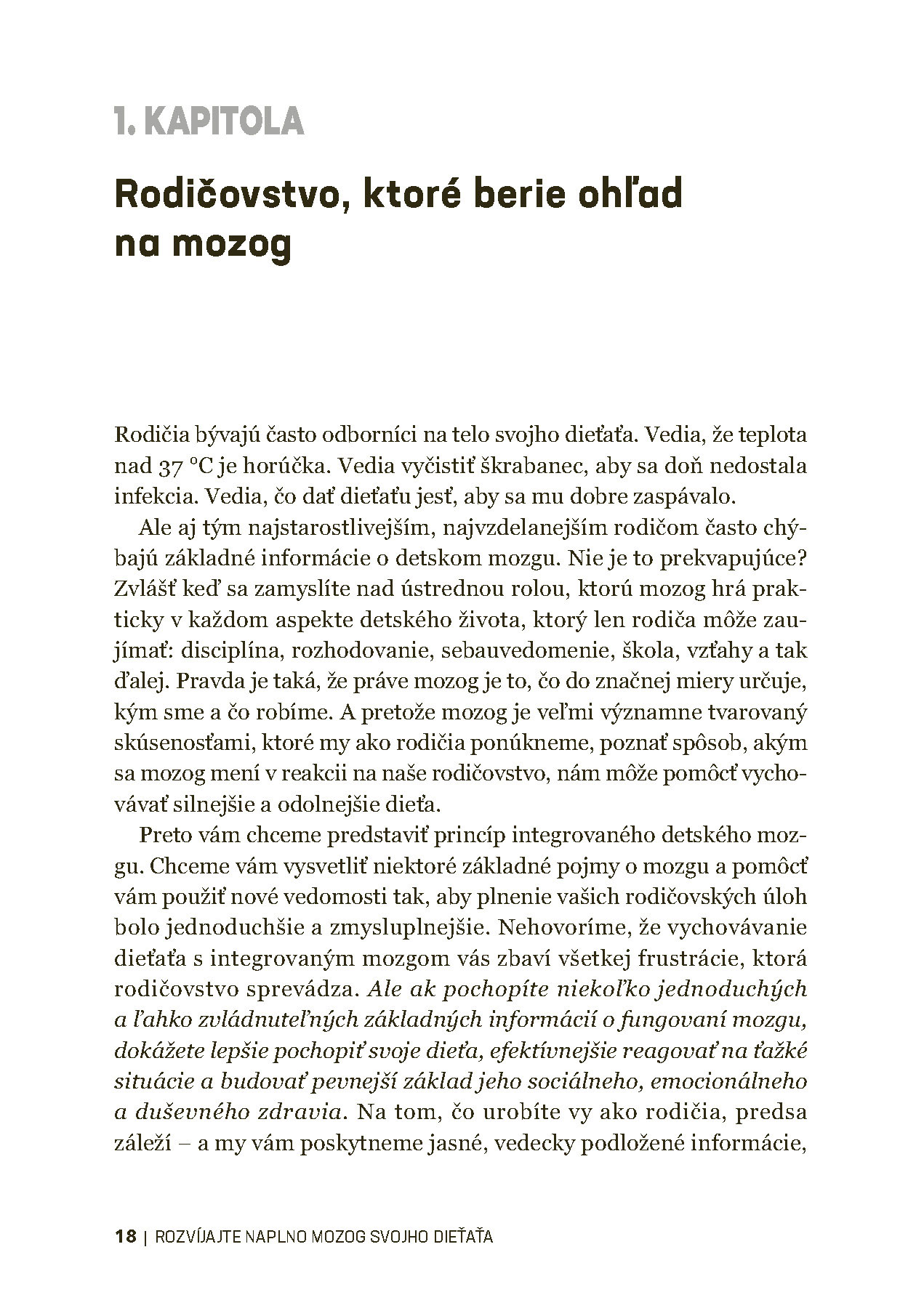 Rozvíjajte naplno mozog svojho dieťaťa