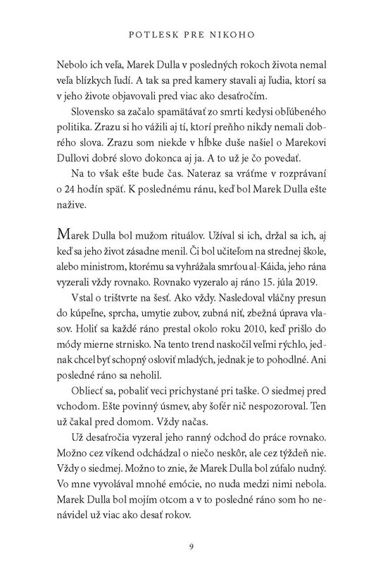 Potlesk pre nikoho