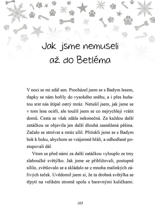 Australský ovčák slaví Vánoce