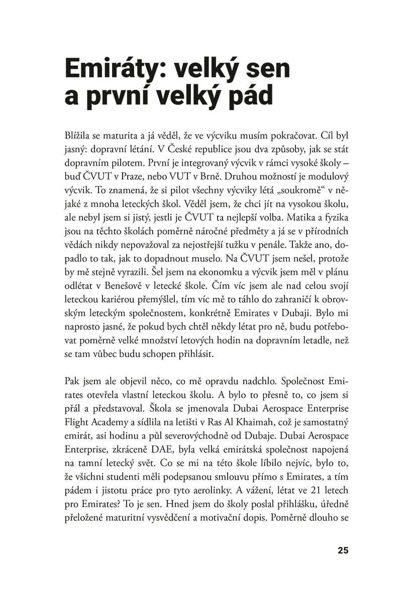 Klid, nepadáme