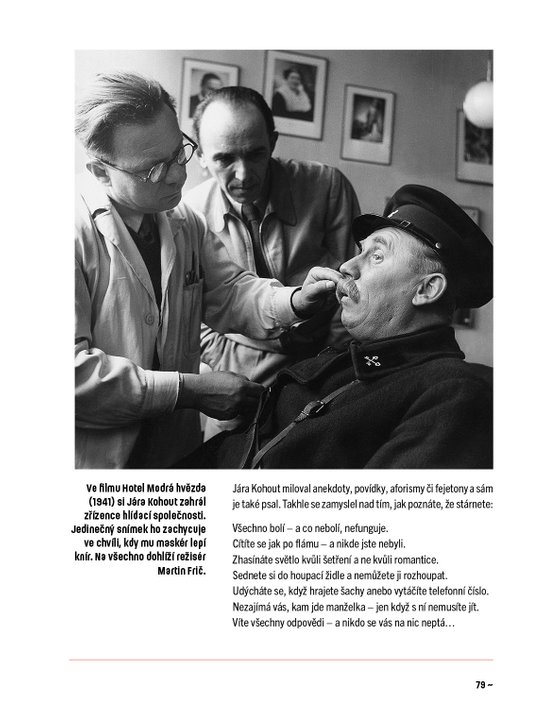 Věčné tváře českého filmu ve vzpomínkách a fotografiích