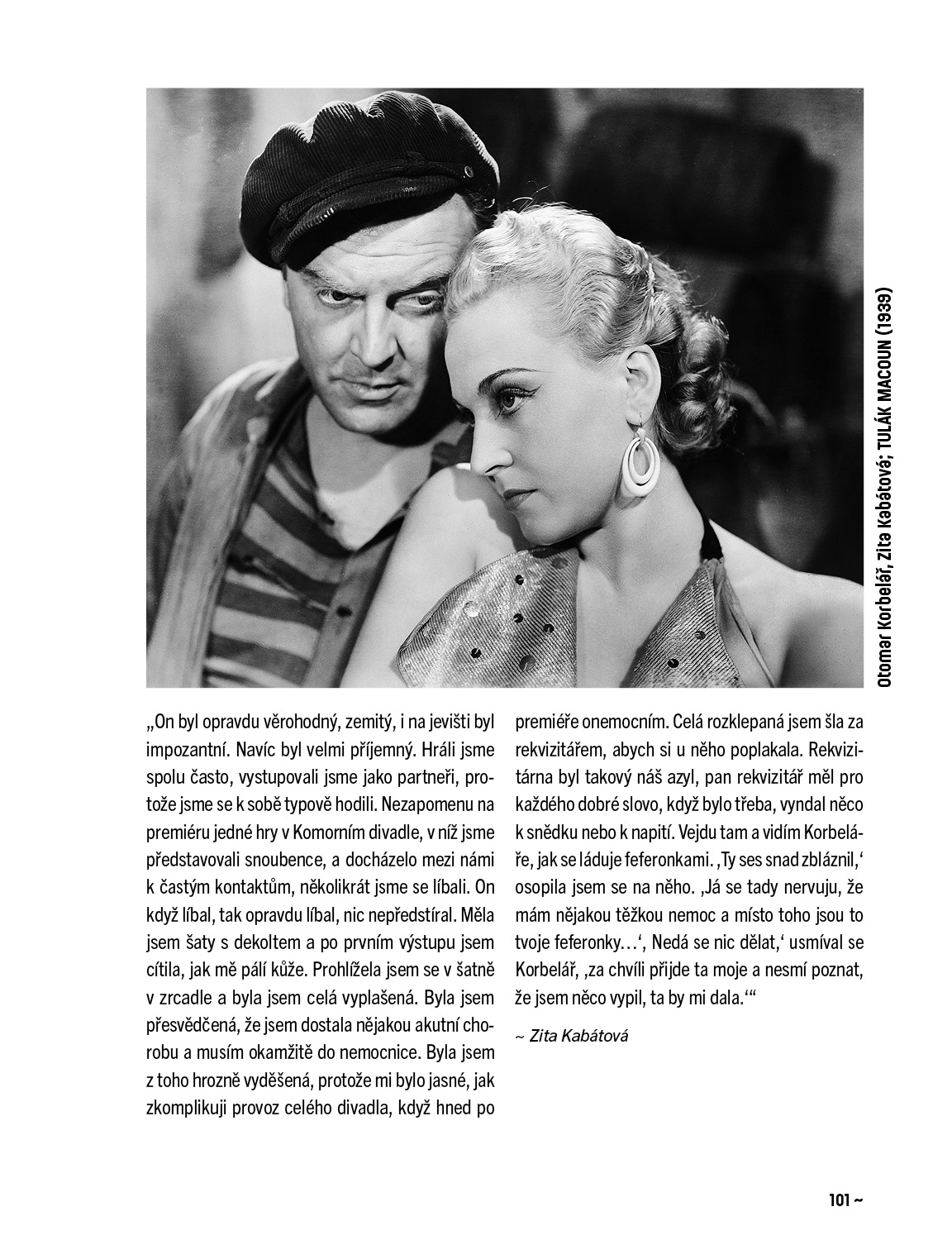 Věčné tváře českého filmu ve vzpomínkách a fotografiích