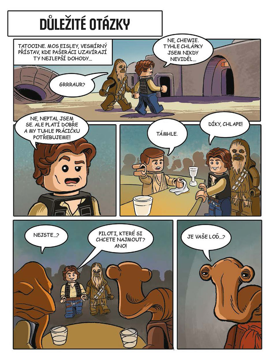 LEGO® Star Wars™ Han Solo a Chewie v akci