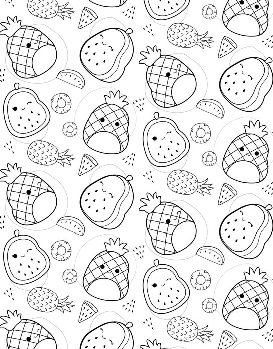 Squishmallows - Sladké omalovánky 