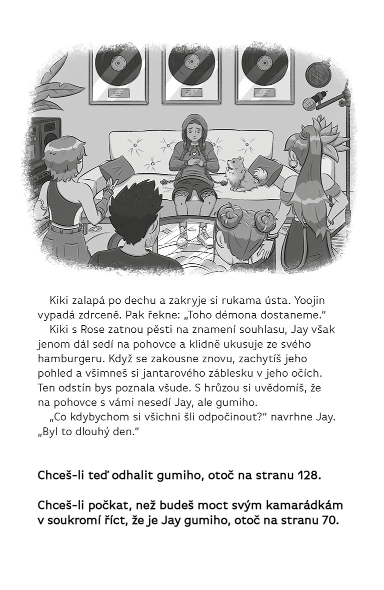K-popové hvězdy vs. démoni (gamebook)