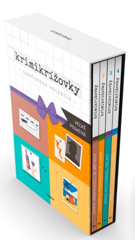 Darčeková kolekcia krimikrížoviek - veľké písmená