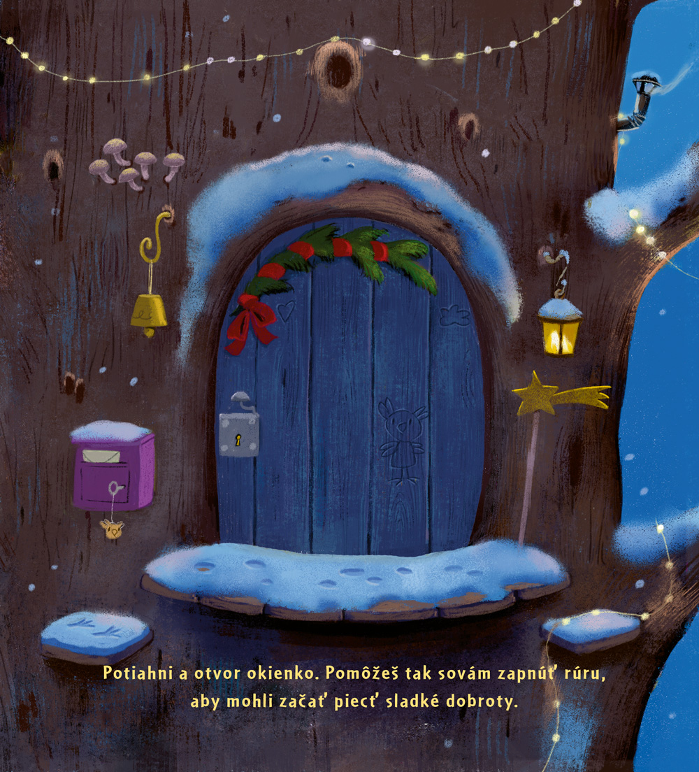 Vianočný les