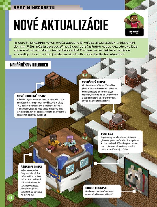 Minecraft - Kniha zaujímavostí na celý rok