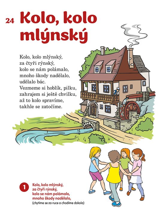 Cvičení s říkankou pro malé děti