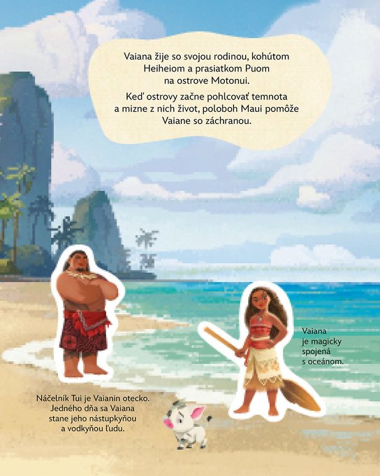 Vaiana - Hravá knižka 
