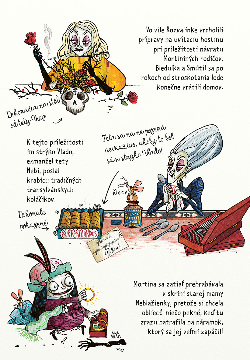Mortina a tajomná komnata