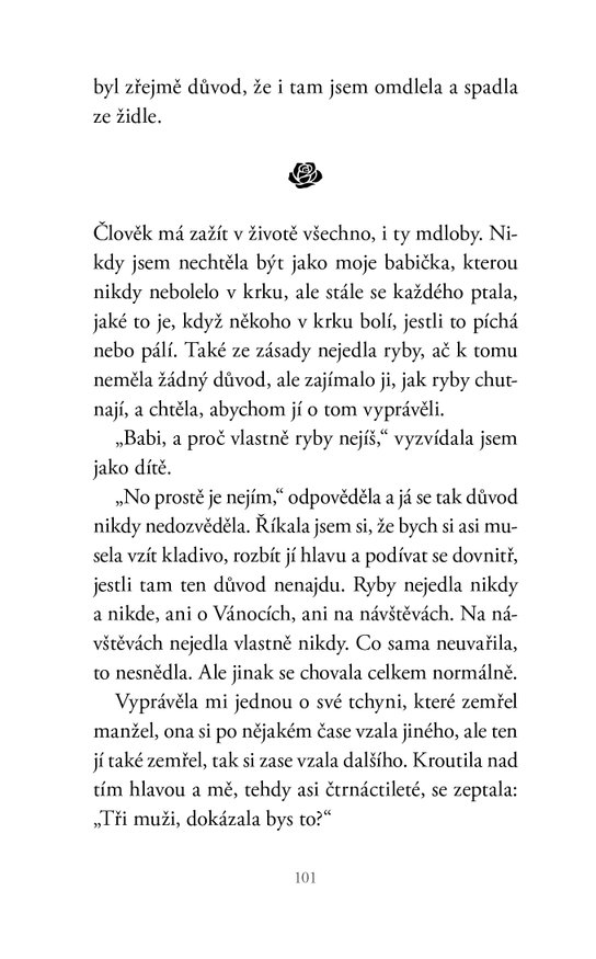 Od poupátka k uschlé růži