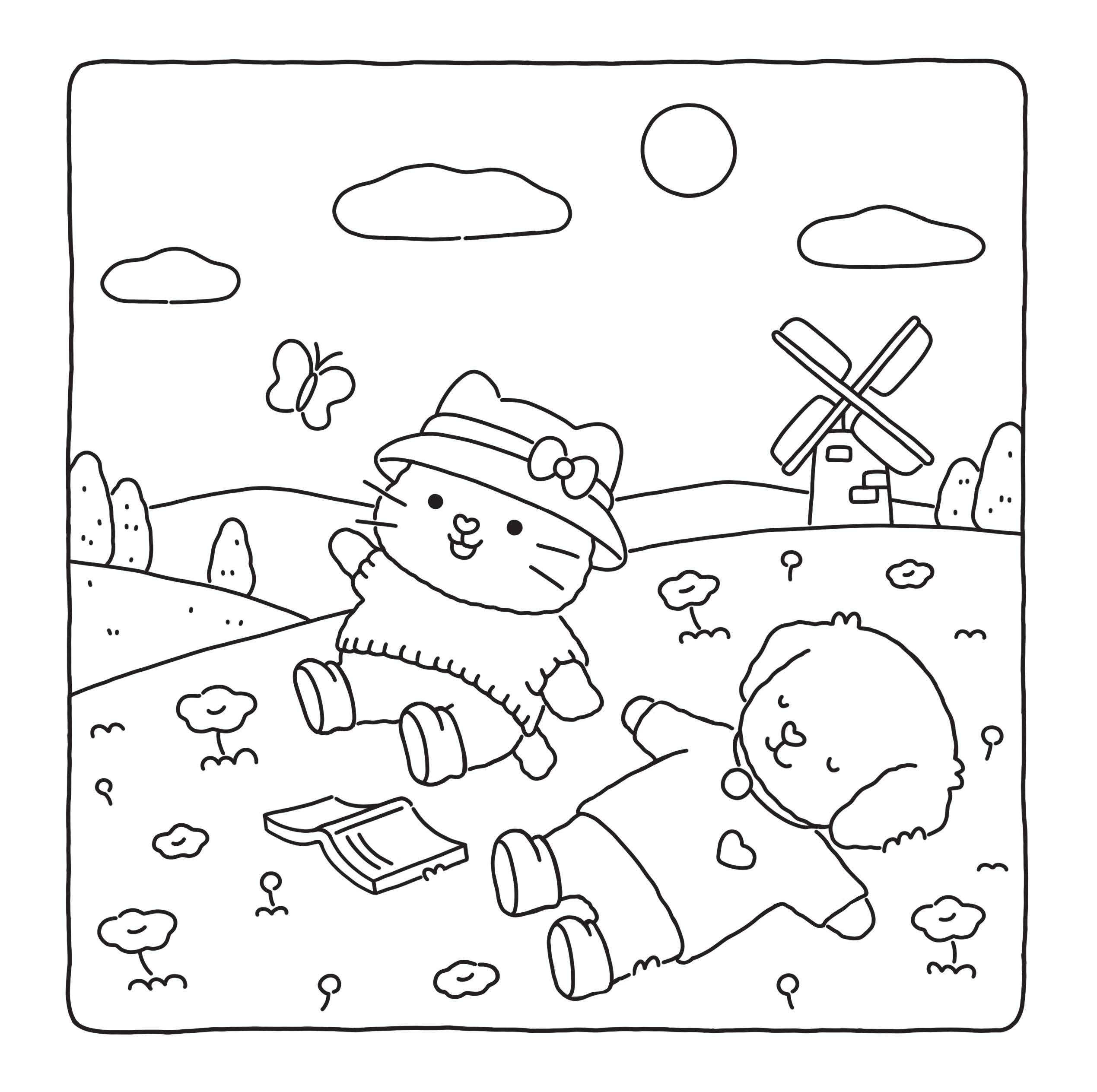 Fuzzy Hygge - Vybarvi si svoje pohodlíčko