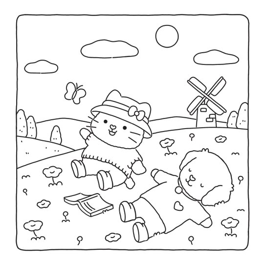 Fuzzy Hygge - Vybarvi si svoje pohodlíčko