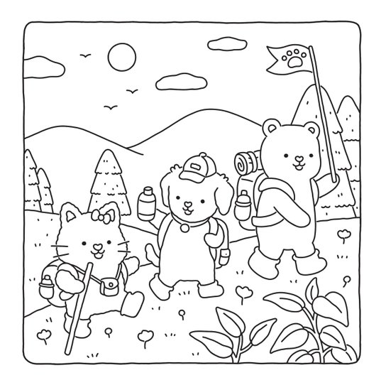 Fuzzy Hygge - Vybarvi si svoje pohodlíčko