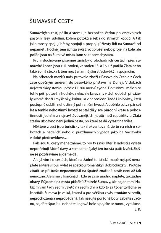 Zmizelá Šumava – S Emilem pěšky