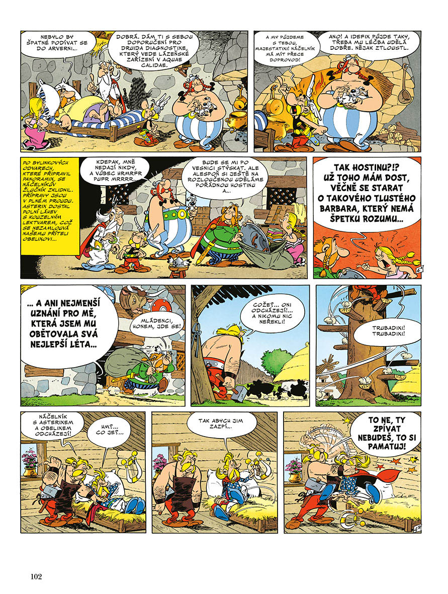 Asterix IX-XII