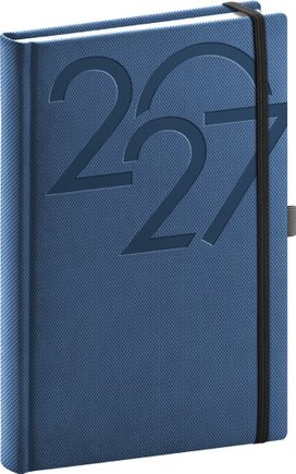 Denní diář Ajax 2027 modrý