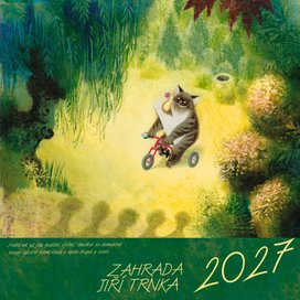 Jiří Trnka 2027 Zahrada - nástěnný kalendář