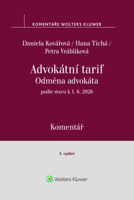 Odměna advokáta advokátní tarif Komentář
