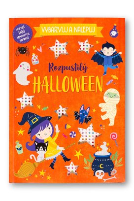 Vybarvuj a nalepuj Rozpustilý Halloween