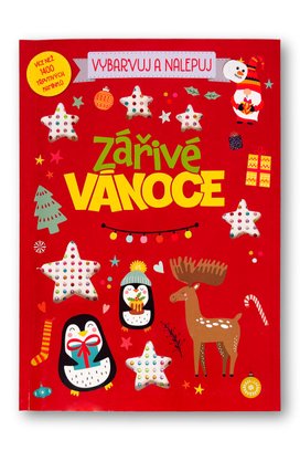 Vybarvuj a nalepuj Zářivé Vánoce