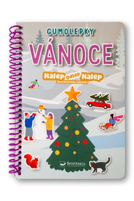 Nalep, odlep, nalep! Gumolepky Vánoce