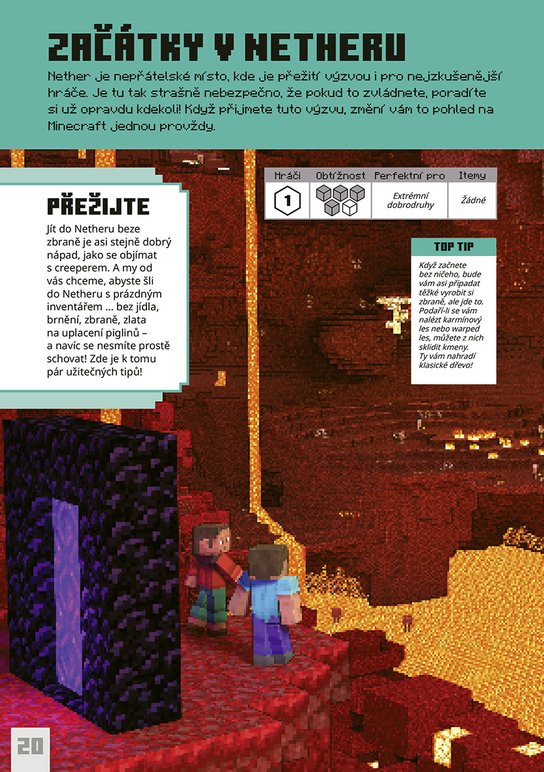 Minecraft - Výzvy k přežití