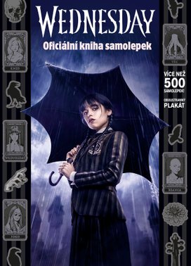 Wednesday: Oficiální kniha samolepek