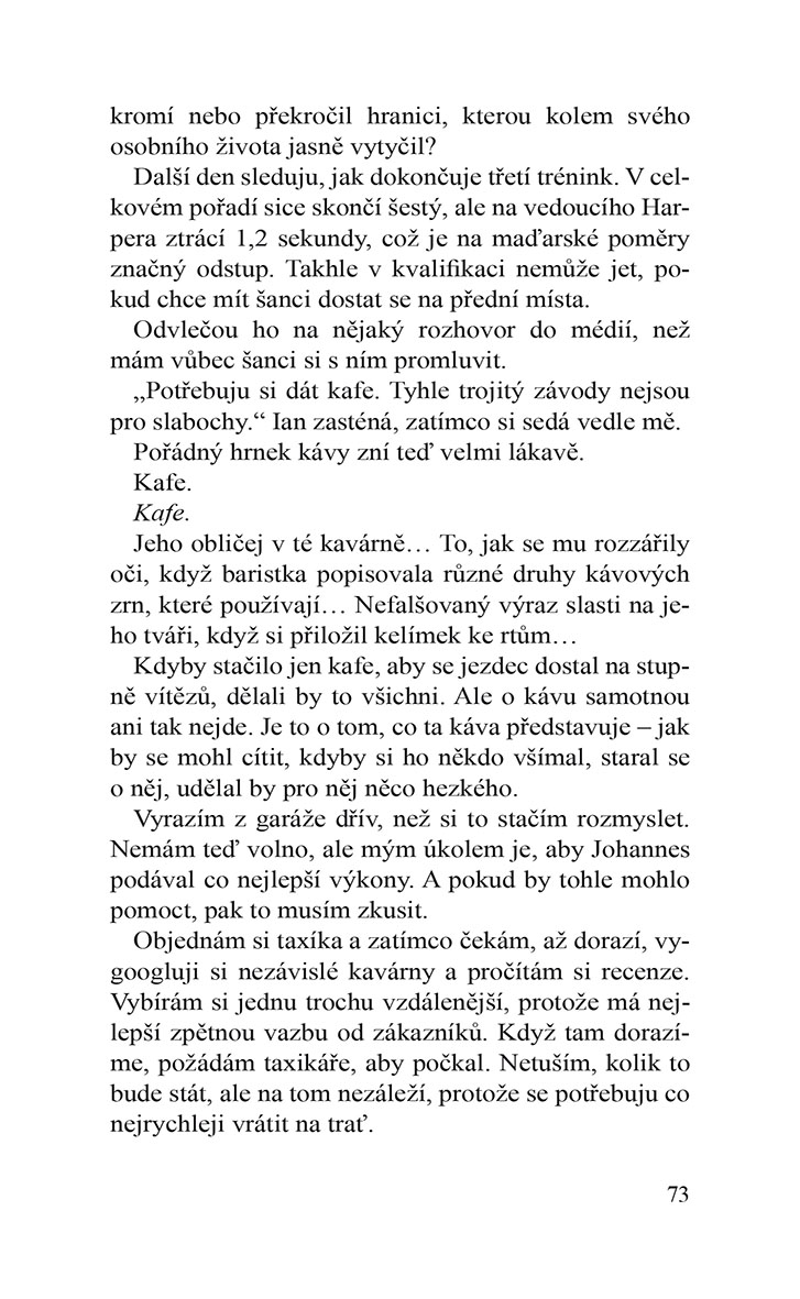 První v cíli