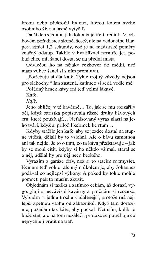 První v cíli