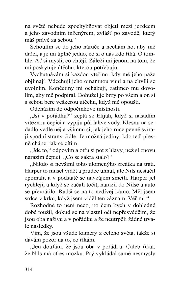 První v cíli