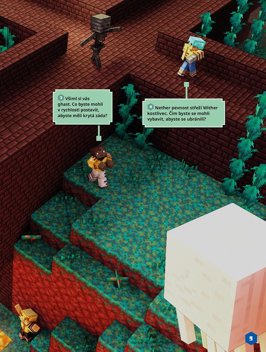 Minecraft - Tvoříme postavy - Knížka se samolepkami