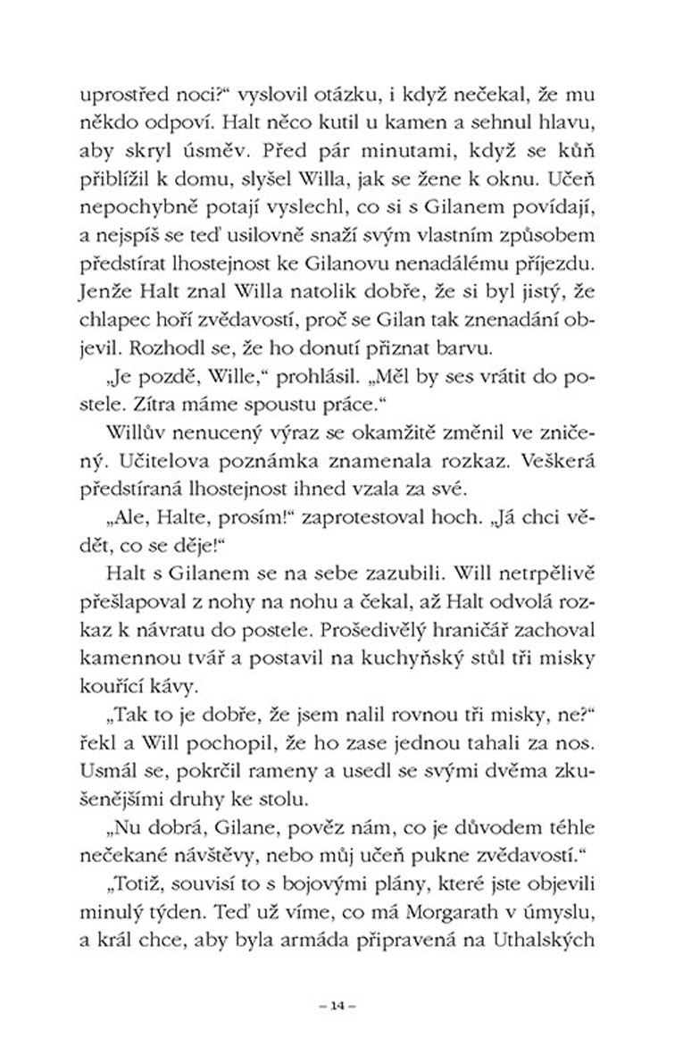 Hraničářův učeň - Kniha druhá - Hořící most