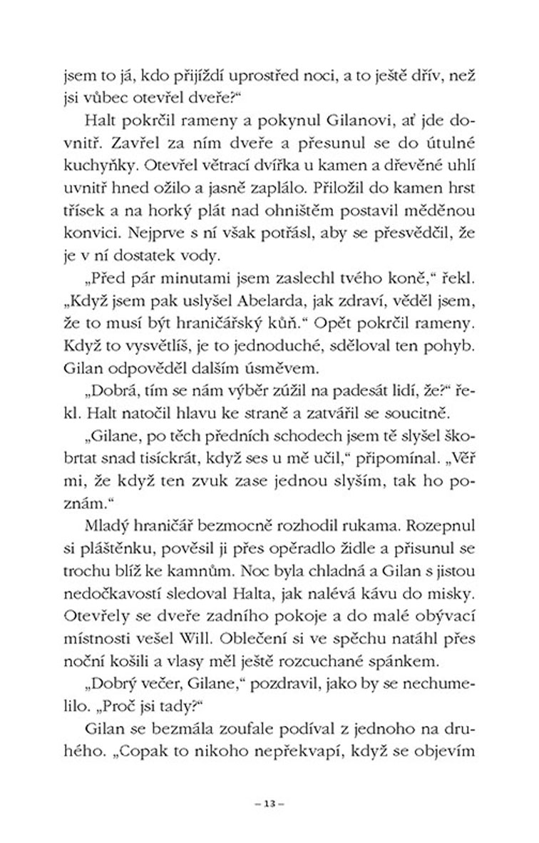 Hraničářův učeň - Kniha druhá - Hořící most