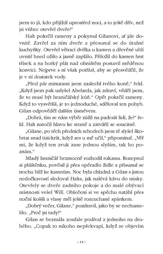 Hraničářův učeň - Kniha druhá - Hořící most