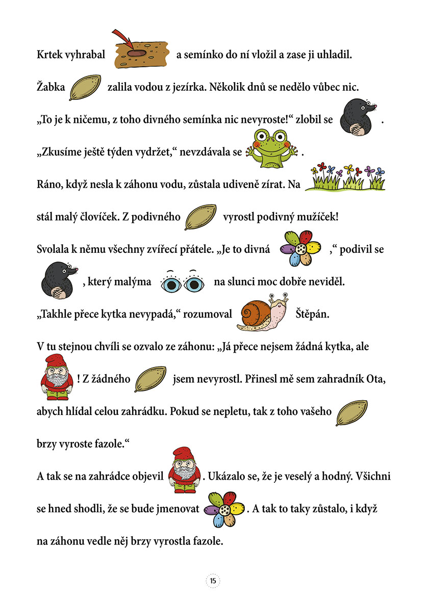 Malované čtení: Pohádky ze zahrádky