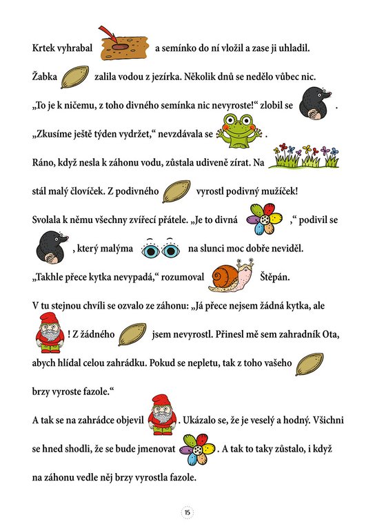 Malované čtení: Pohádky ze zahrádky