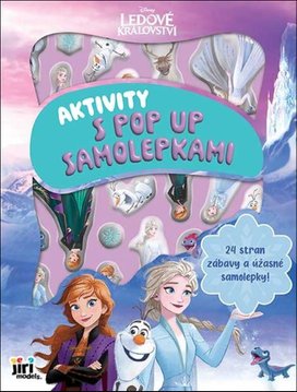 Aktivity s pop-up samolepkami Ledové království