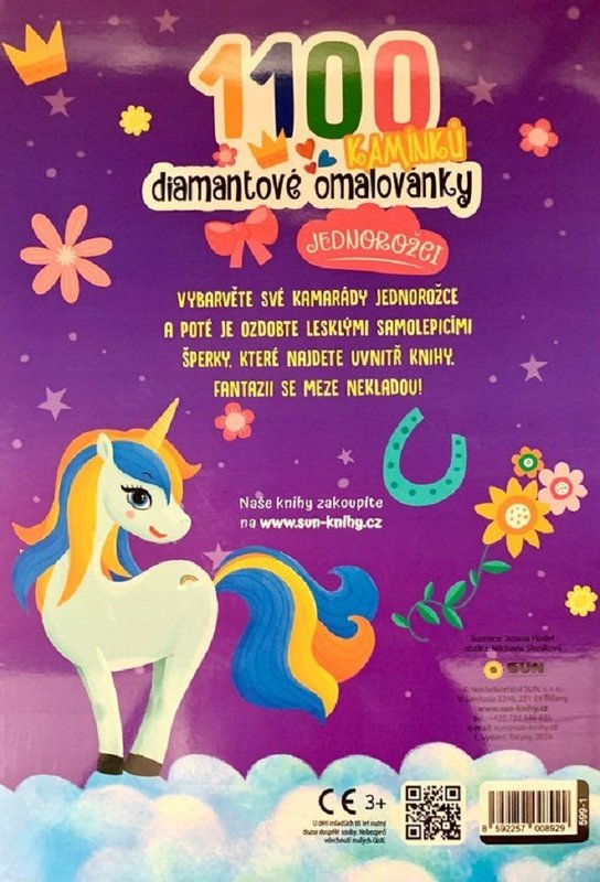 Diamantové omalovánky Jednorožci