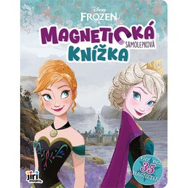 Magnetická samolepková knížka Ledové království