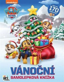 Vánoční samolepková knížka Tlapková Patrola