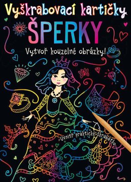 Vyškrabovací kartičky Šperky