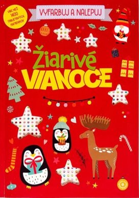 Vyfarbuj a nalepuj Žiarivé Vianoce